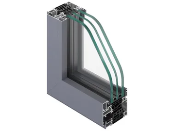 NC 75 HES SLIM - Patio door by METRA Building - view 2